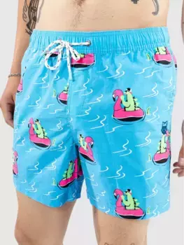 Шорты River Dino Party Pants, синий