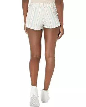 Шорты Roxy New Impossible Love Yarn-Dye Shorts, цвет Snow White Shoreside Stripe