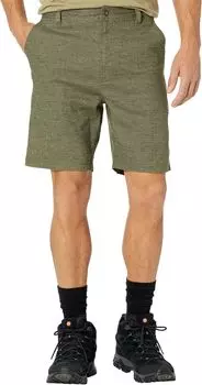 Шорты с бороздками Prana, цвет Cargo Green