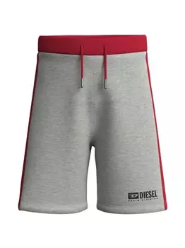 Шорты с логотипом Diesel Kids, серый