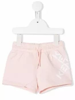 Шорты с логотипом Kenzo Kids, розовый