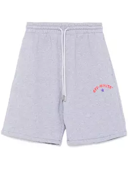 Шорты с логотипом Off-White, серый
