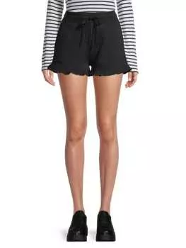 Шорты с оборками evelyn Rebecca Minkoff Black