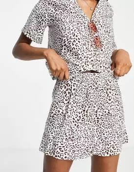 Шорты с принтом Miss Selfridge