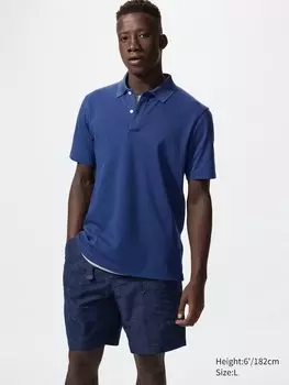 Шорты с принтом (с коробкой) Uniqlo, синий