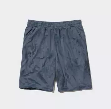 Шорты с принтом Uniqlo Dry-ex Printed, синий