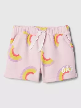 Шорты с рисунком Gap, розовый