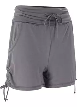 Шорты с рюшами Bpc Bonprix Collection, серый