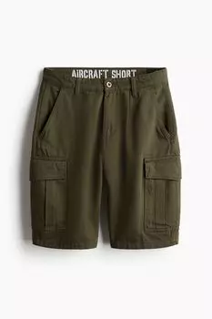 Шорты-Самолеты Alpha Industries, зеленый
