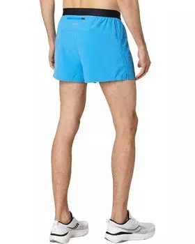 Шорты Saucony Outpace 2.5" Split Shorts, цвет Azure