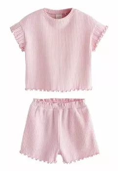 Шорты Short Sleeve Set-Regular Fit Next, розовые