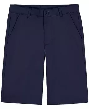 Шорты-шорты Hunter Flat-Front Stretch Twill для маленьких мальчиков Nautica, синий