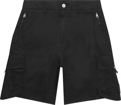 Шорты Stone Island Logo Patch Bermuda Short 'Black', черный