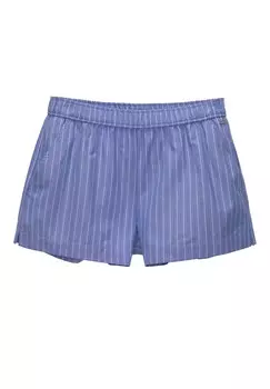 Шорты STRIPED PULL&BEAR, синий