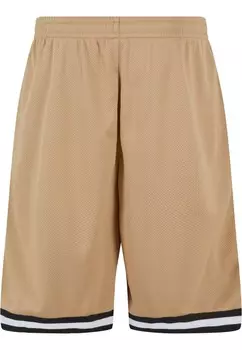 Шорты STRIPES Urban Classics, цвет Unionbeige Black White