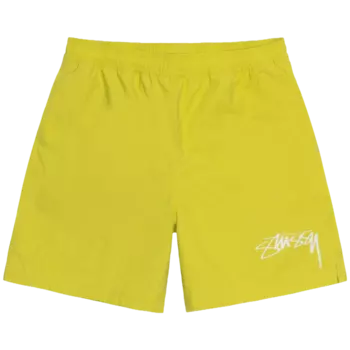 Шорты Stussy x Nike Nylon 'High Voltage', желтый