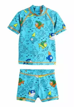Шорты SUNSAFE SET REGULAR FIT Next, цвет blue puffer fish