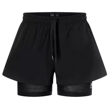 Шорты Super Natural Women's Double Layer, цвет Jet Black