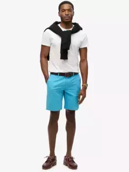 Шорты Superdry Slim Fit Stretch Chino, цвет toucan/blue
