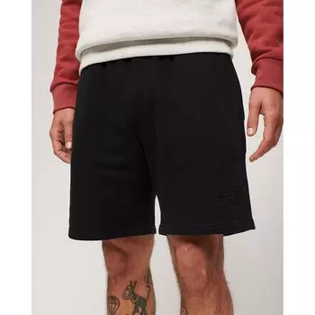 Шорты Superdry Sportswear Emboss Loose Sweat, черный