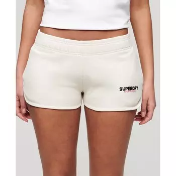 Шорты Superdry Sportswear Logo Racer Sweat, белый