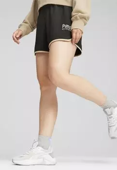 Шорты TEAM Puma, цвет black