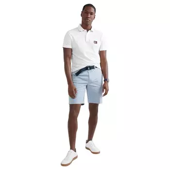Шорты Tommy Hilfiger Belted Twill 9" Club, голубой
