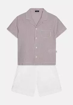 Шорты TWO PIECE SET Il Gufo, цвет walnut/white