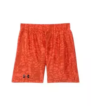 Шорты Under Armour Kids Tech Woven Printed Shorts, цвет Fire/Black