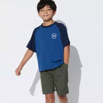 Шорты UNIQLO Geared, темно-зеленый