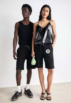 Шорты Unisex Carlo Colucci, черные