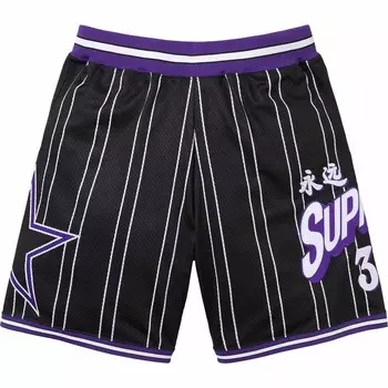 Шорты унисекс Supreme баскетбольные, черный