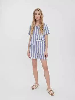 Шорты Vero Moda, цвет blau/wei