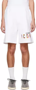 Шорты White Icon Sunset Dsquared2