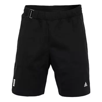 Шорты wj sh tap running training knit shorts black Adidas, черный