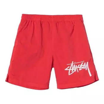 Шорты x nike water short 'red' Stussy, красный