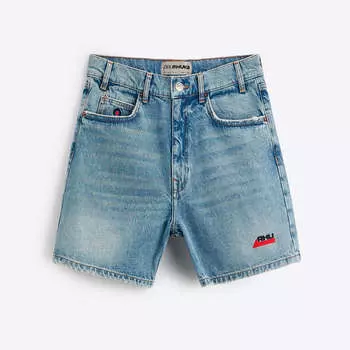 Шорты Zara Denim X Rhuigi - Limited Edition, голубой