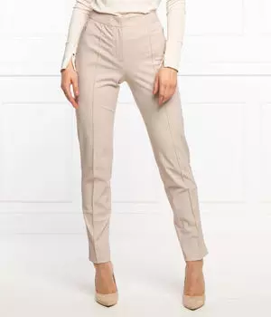 Штаны-сигареты Marc Cain Regular Fit, бежевый
