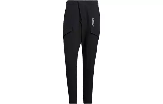 Штаны спортивные DWR Knit мужские черные Adidas, черный