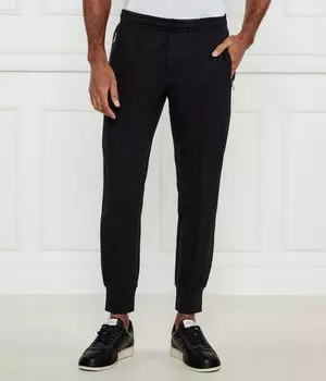 Штаны спортивные Emporio Armani Slim Fit, черный