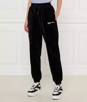 Штаны спортивные Karl Lagerfeld Jeans Loose Fit, черный