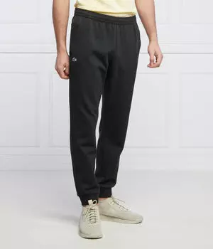 Штаны спортивные Lacoste Regular Fit, черный