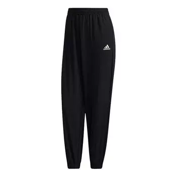 Штаны тканые штаны Adidas, черный