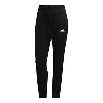 Штаны тренировочные трикотажные штаны Adidas, черный