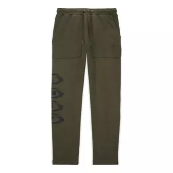 Штаны x travis scott ss24 спортивные штаны Air Jordan, зеленый