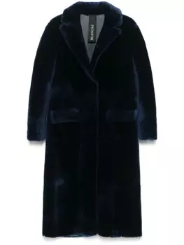 Шуба из овчины Blancha, синий