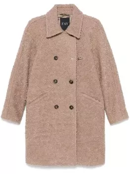 Шуба из овчины Fay, коричневый