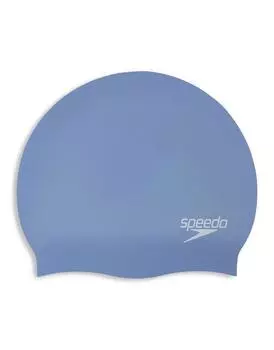 Силиконовая шапочка для плавания с длинными волосами Speedo, синий