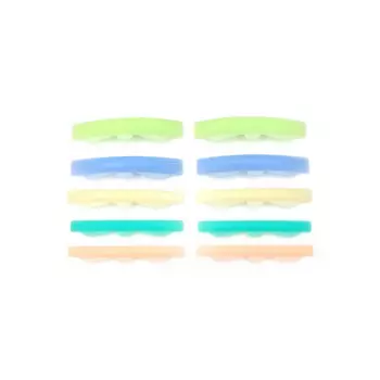 Силиконовые валики - цветной микс Looksus Lashes