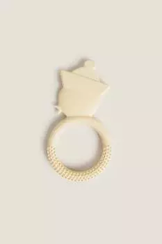 Силиконовый прорезыватель Zara, желтый
